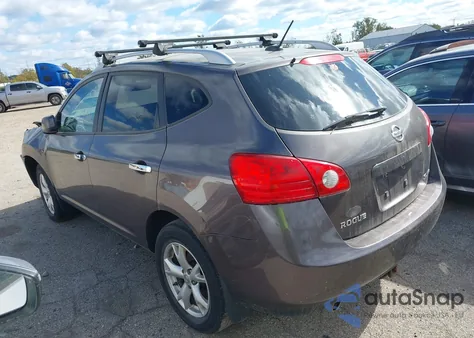 2010 Nissan Rogue Sl из США, поврежденный, VIN JN8AS5MV8AW123114